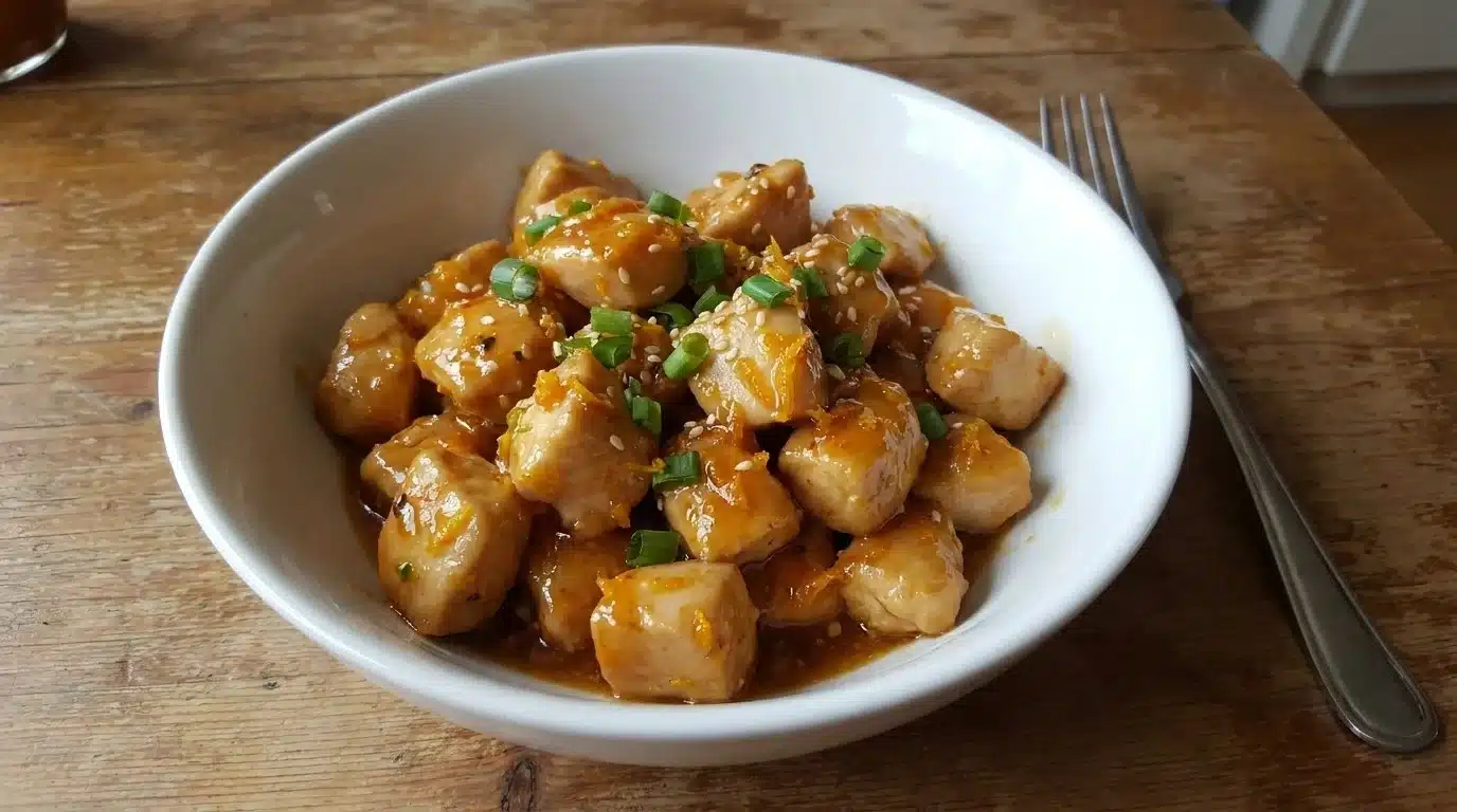 Tangy Orange Glazed Chicken