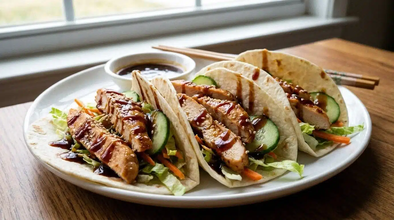 Teriyaki Chicken Wraps