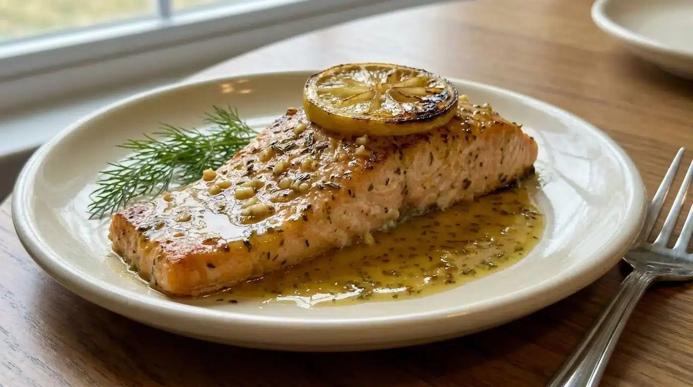 Zesty Dijon Baked Salmon: Quick, Healthy 20-Minute Delight