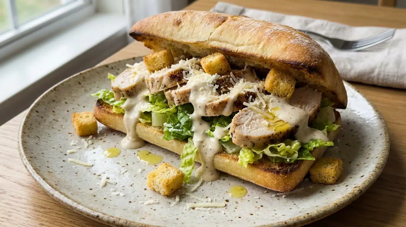 Chicken Caesar Sandwiches