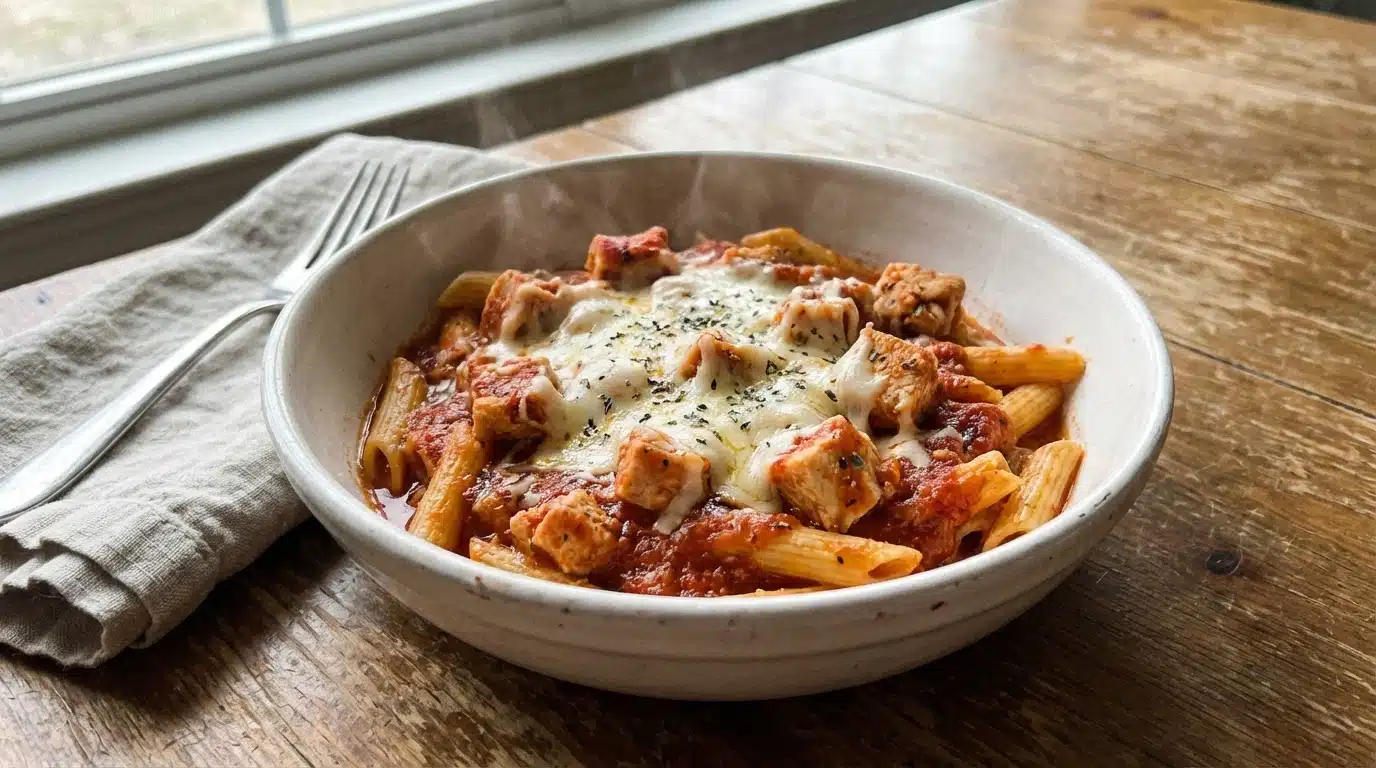 Instant Pot Chicken Parmesan Pasta