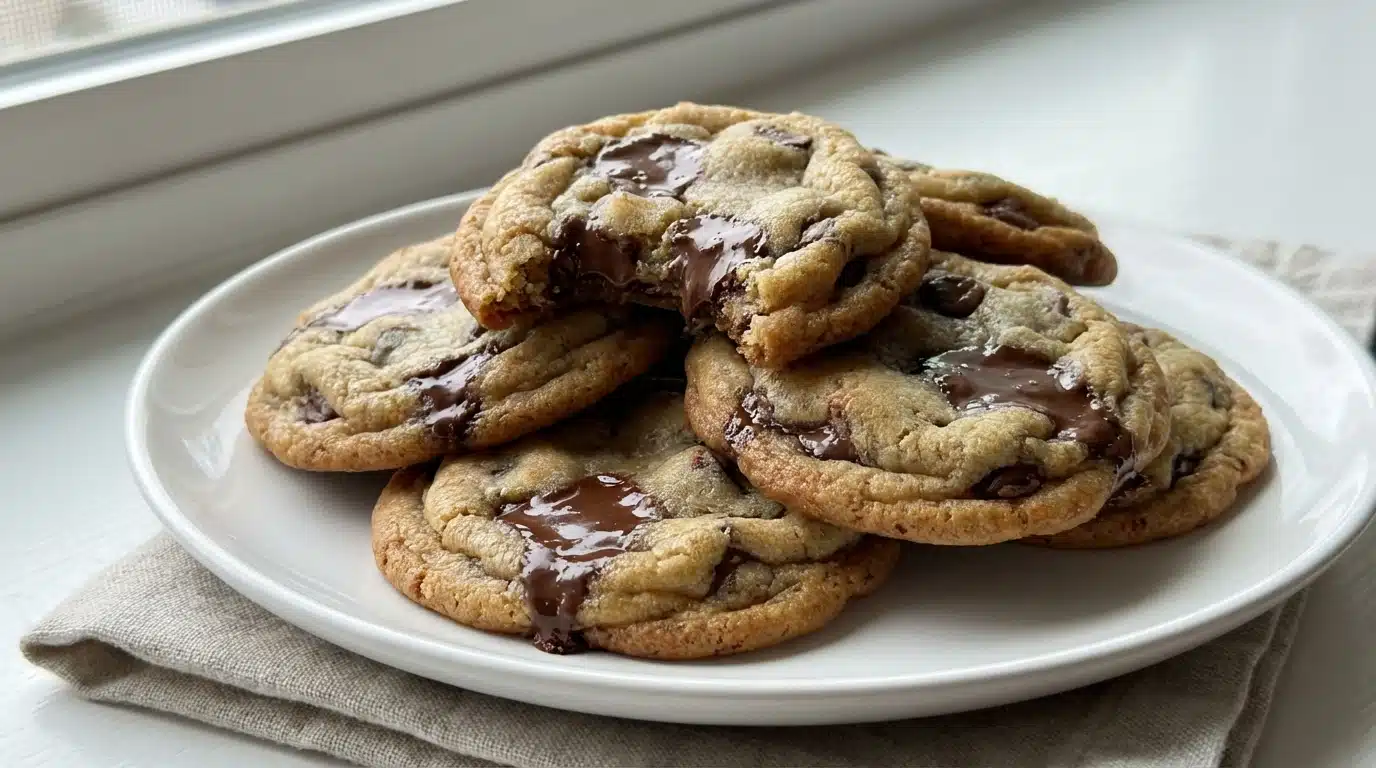 Chocolate Chocolate Chip Cookies