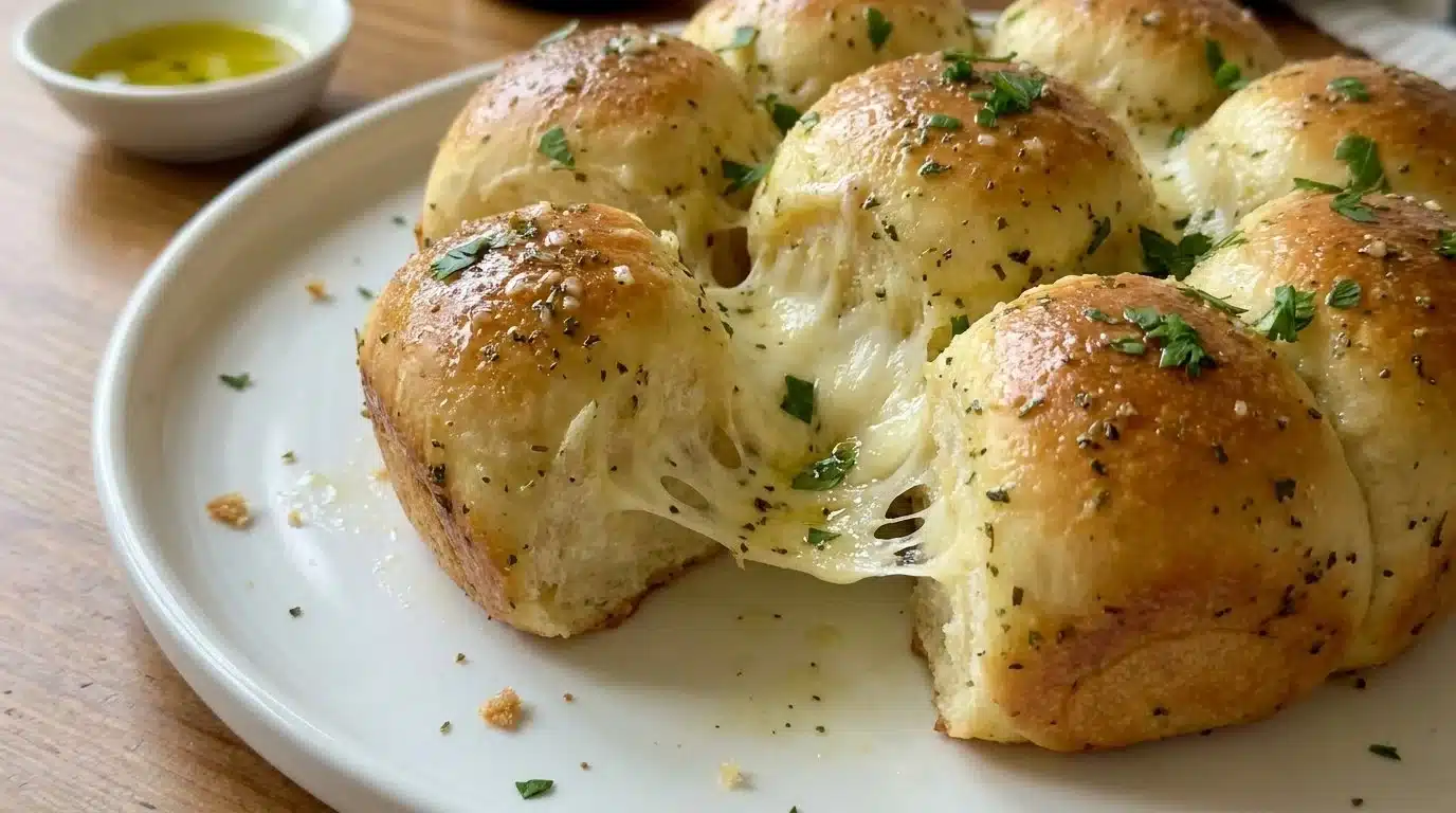 Cheesy Herb Italian Rolls