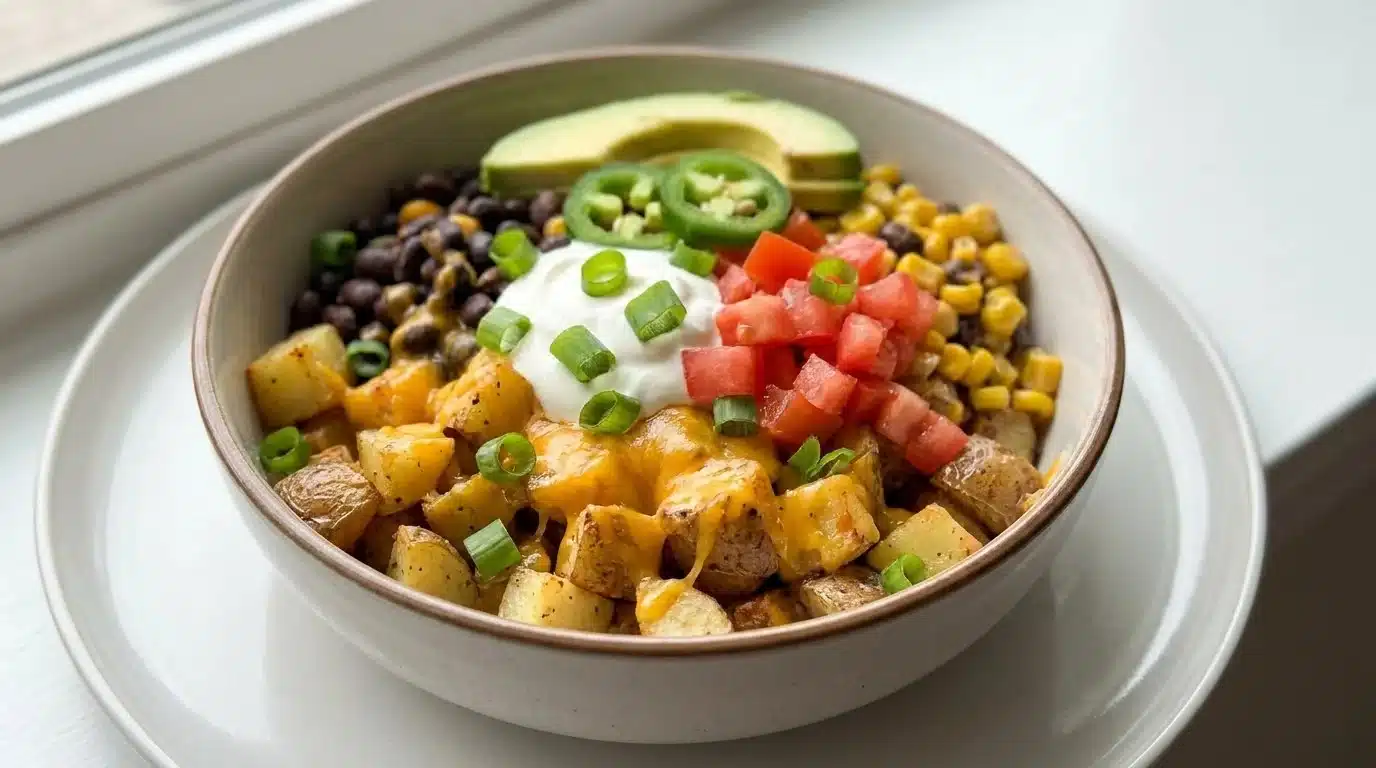 Loaded Fiesta Potato Bowls: A Flavor-Packed Weeknight Treat
