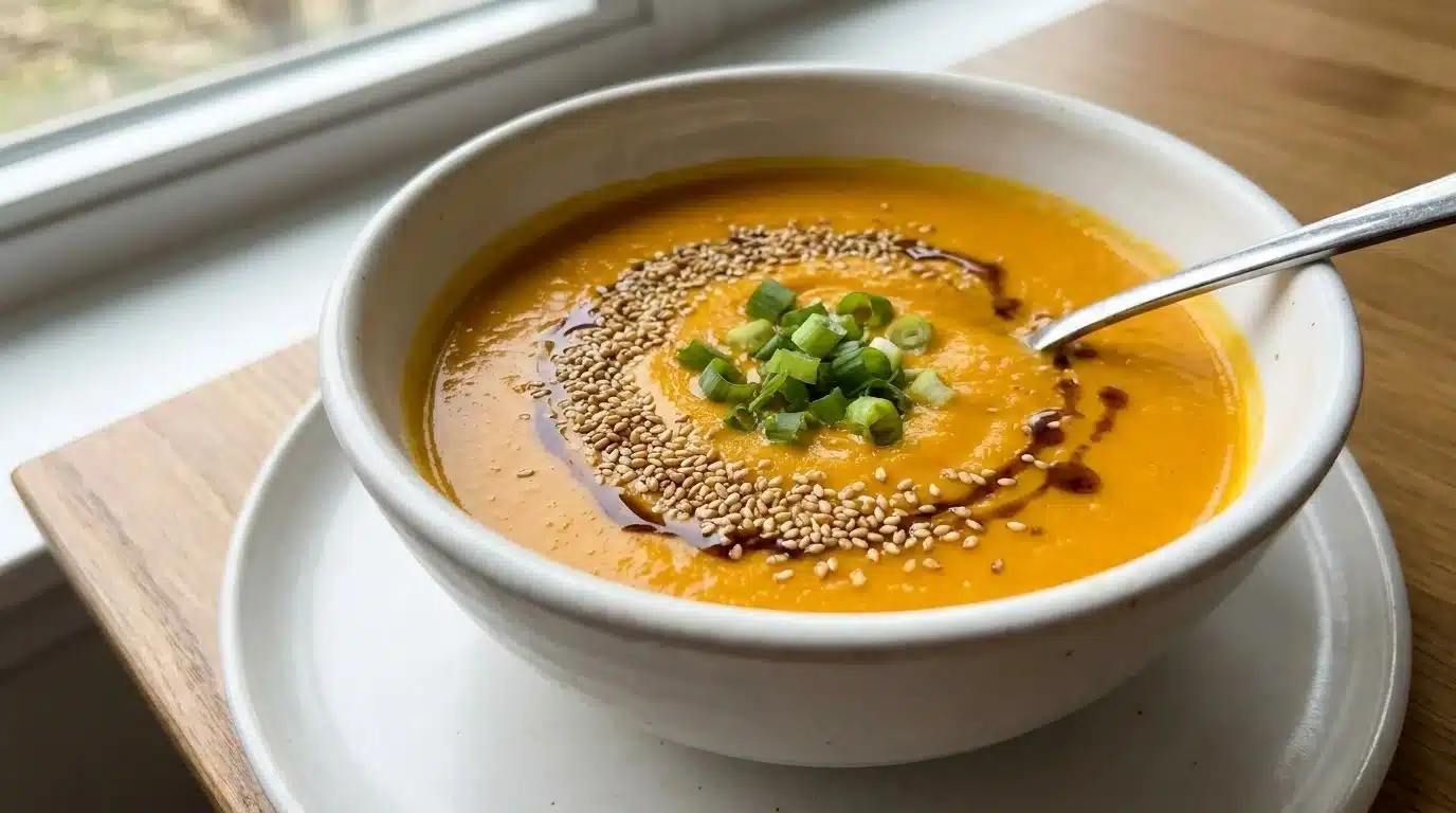 Sesame Carrot Soup