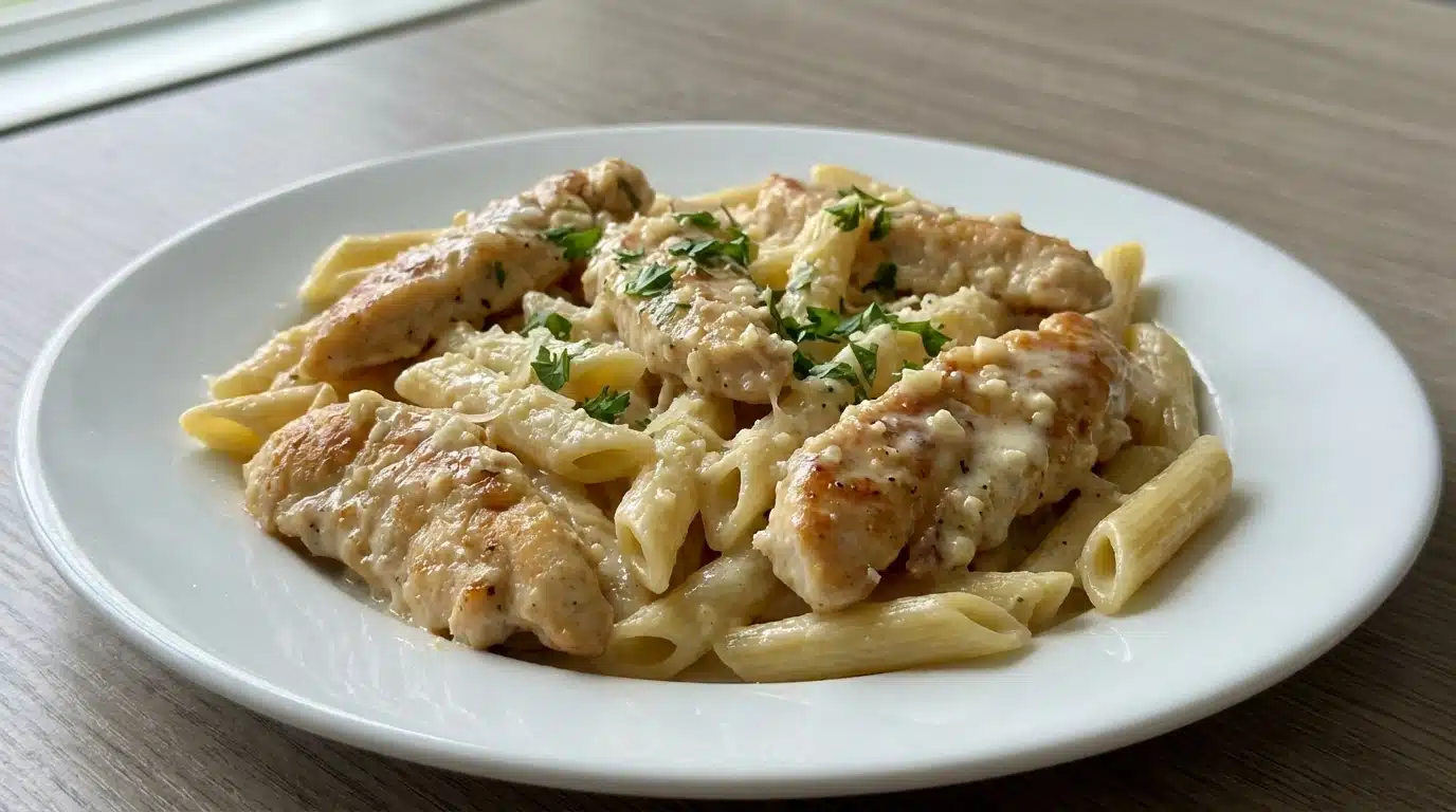 Chicken Garlic Parmesan Pasta