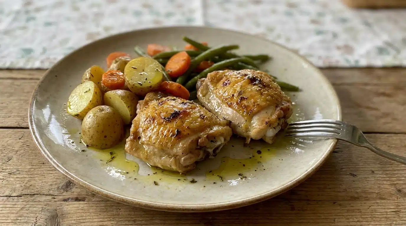Easter Dinner on a Sheet Pan