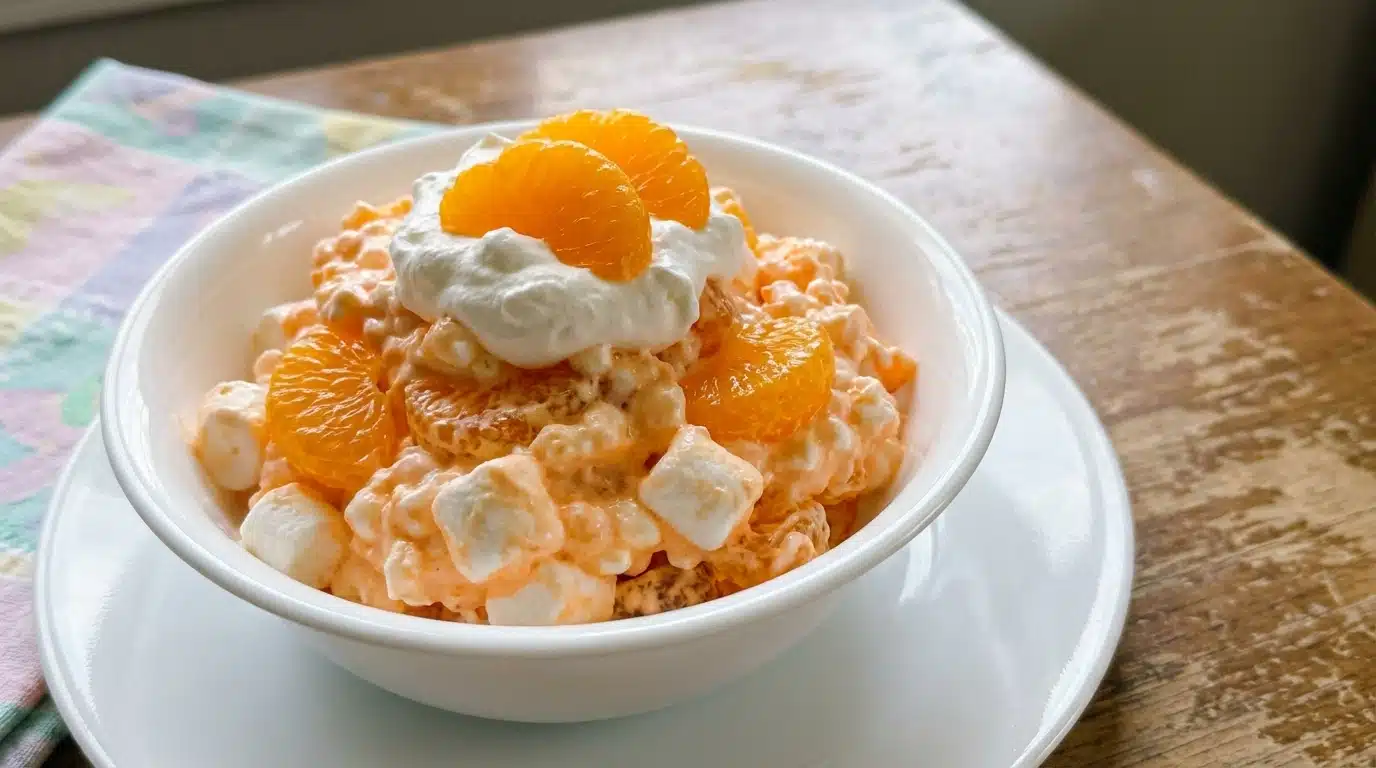 Easter Orange Jello Salad