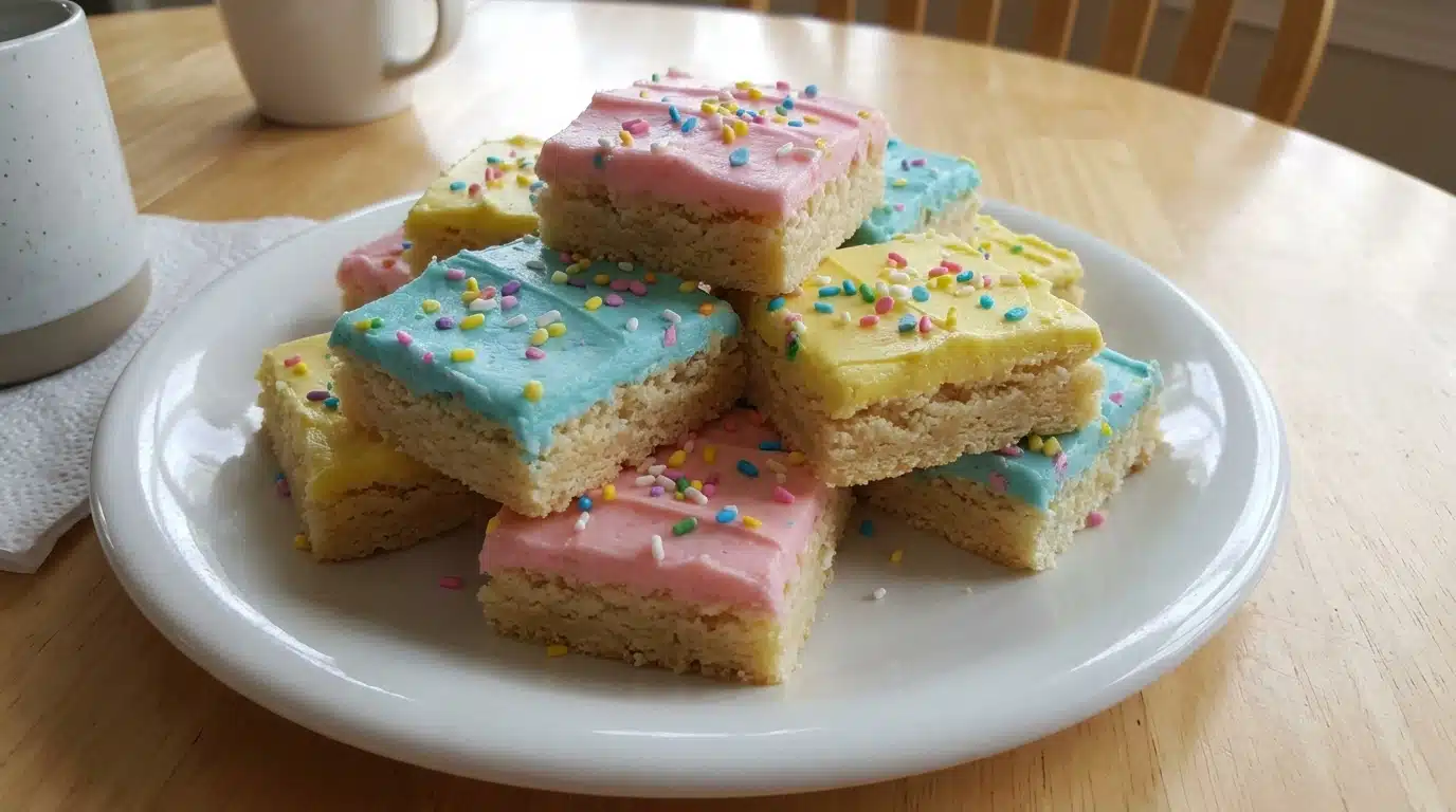Easter Sugar Cookie Bars