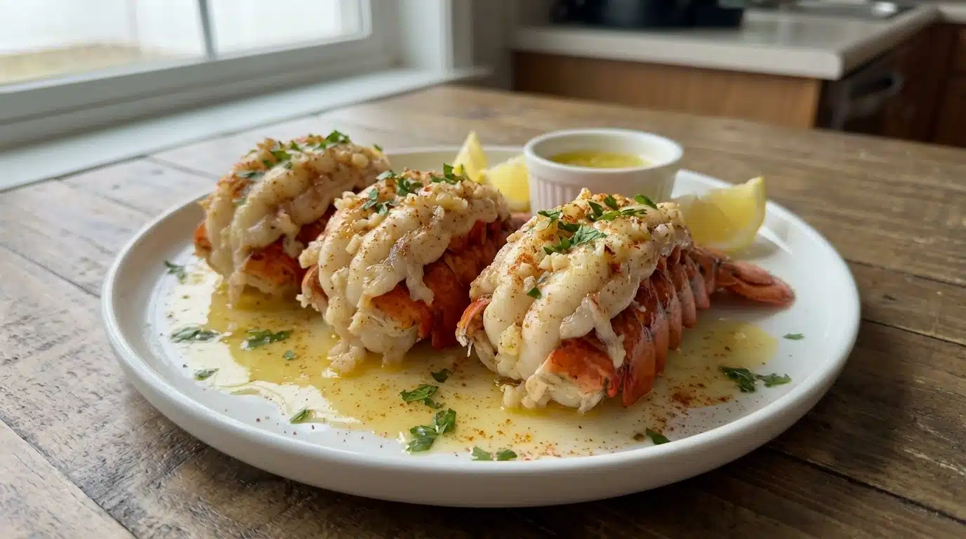 Garlic Butter Lobster Tails